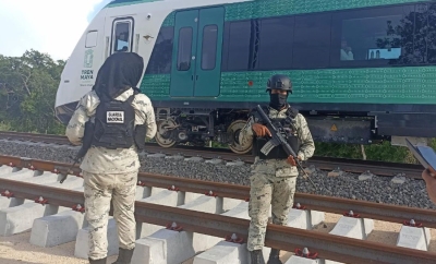 Con AMLO a bordo, se descompone el Tren Maya