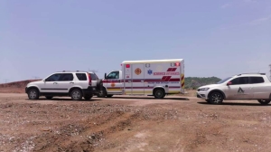 Resulta herida una mujer tras caer de unas escaleras en una construcci&oacute;n llamada Cima Horizonte en Mazatl&aacute;n