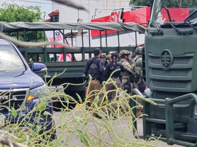 Catean un casino clandestino y aseguran al menos 50 tragamonedas en la Colonia Rafael Buelna, en Culiac&aacute;n