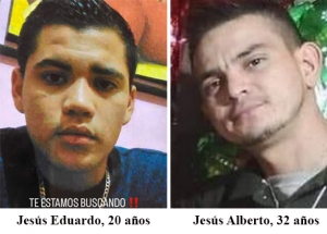Jes&uacute;s Eduardo y Jes&uacute;s Alberto se encuentran desaparecidos, son de Los Mochis, Sinaloa