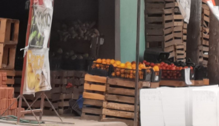 El cuerpo del joven asesinado quedo en la banquete de una fruteria en la colonia Adolfo L&oacute;pez Mateos