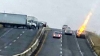 Delincuentes bloquearon carreteras en la frontera de Tamaulipas