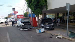 Muere en el hospital uno de los tres adolescentes atropellados afuera de tienda departamental, en Culiac&aacute;n