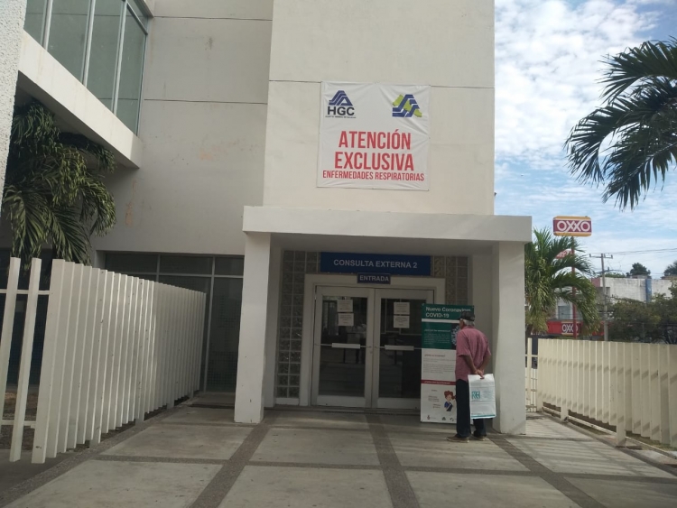 Bajo estrictas medidas de seguridad opera el &aacute;rea de detecci&oacute;n de coronavirus en el HGC