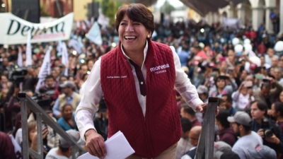 Morena elige nuevamente a Delfina G&oacute;mez como candidata para Edomex