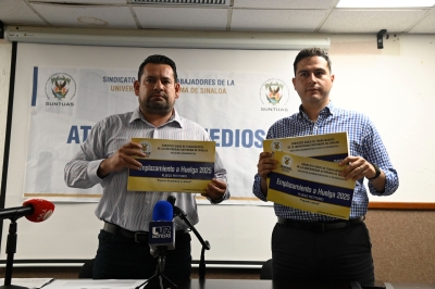 El SUNTUAS se constituye como Consejo Estatal de Huelga y emplaza a la UAS para el pr&oacute;ximo 3 de noviembre; har&aacute;n entrega del pliego petitorio este mi&eacute;rcoles