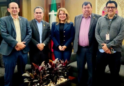 Encabeza rector Jes&uacute;s Madue&ntilde;a gestiones ante la SEP sobre problem&aacute;tica financiera de la UAS en cierre del a&ntilde;o