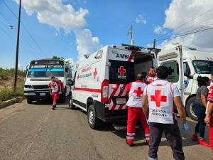 Resultan lesionados dos j&oacute;venes tras accidente ocurrido en las inmediaciones del fraccionamiento Capistrano