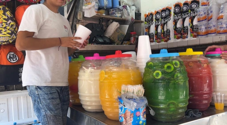 Esperan repunte en ventas de aguas frescas en el Centro por el Calor