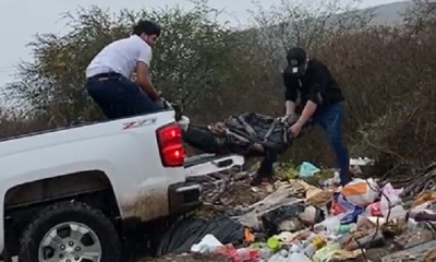 Encuentran a hombre asesinado en basurero clandestino
