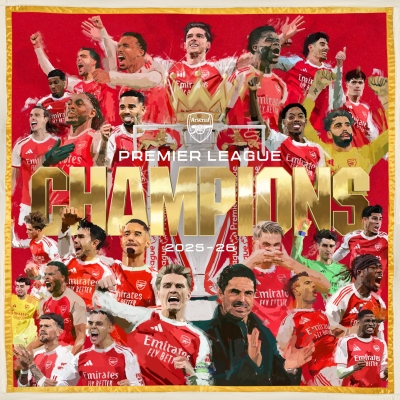 El Arsenal pone fin a 22 a&ntilde;os de espera para conseguir el t&iacute;tulo de la Premier League