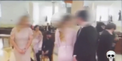 Muestra video detenci&oacute;n de un hombre en plena misa, en Culiac&aacute;n