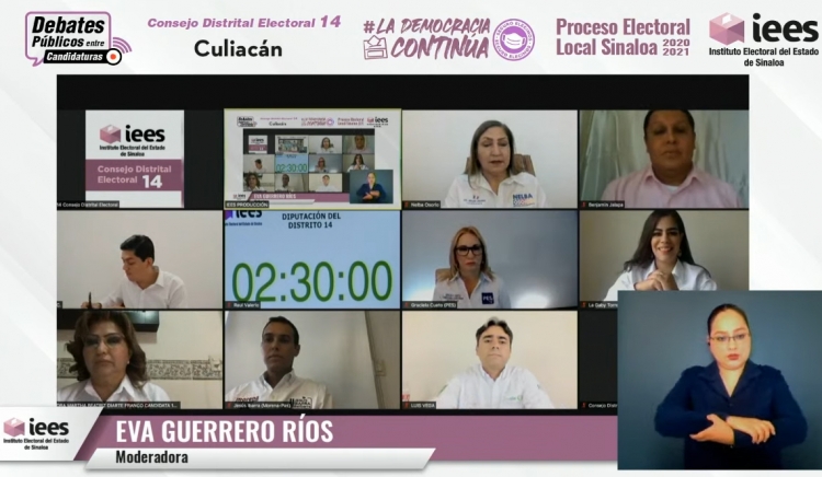 Entre propuestas y acusaciones debaten candidatos del Distrito 14, de Culiac&aacute;n