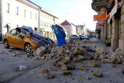 Un terremoto de magnitud 6,2 causa p&aacute;nico en Croacia