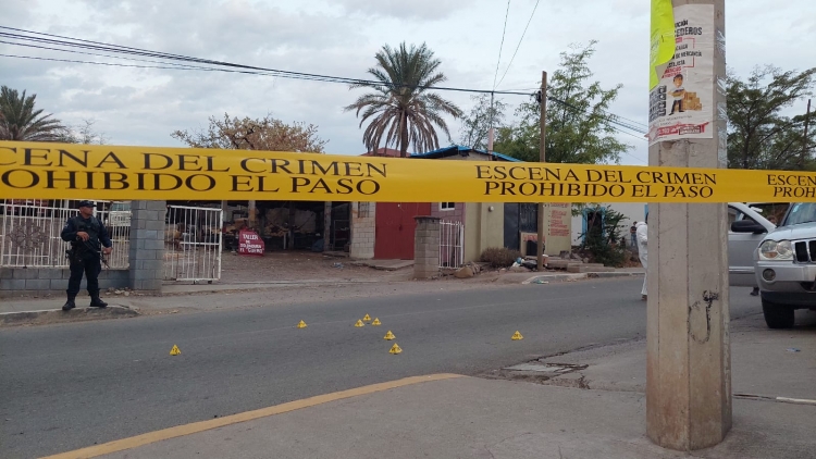 Es asesinado un hombre en la Avenida Reforma de la colonia Centro en Pericos