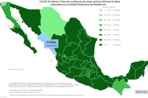 M&eacute;xico est&aacute; bajo su cuarto d&iacute;a con mayor n&uacute;mero de contagios de covid-19