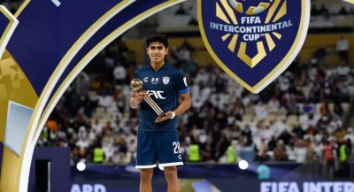El&iacute;as Montiel del Pachuca gana el Bal&oacute;n de Bronce de la International Cup 2024