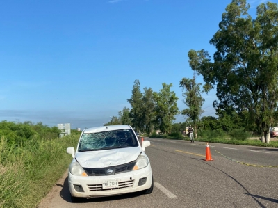 &iexcl;Ram&oacute;n no lo vio venir! Muere atropellado sobre la carretera M&eacute;xico 15, en Salvador Alvarado