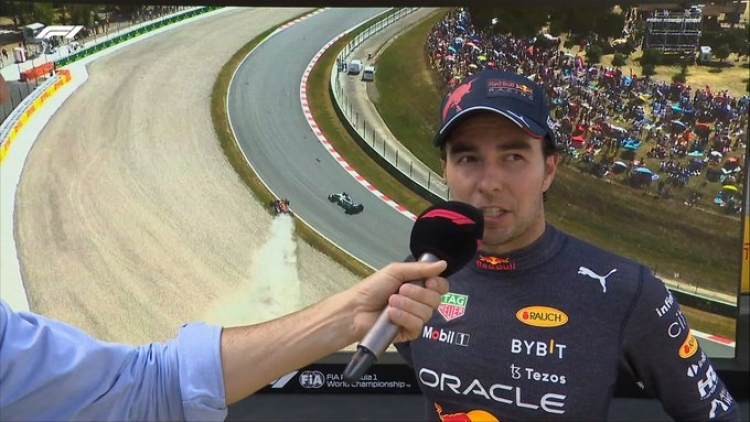 La escuder&iacute;a RBR le &acute;roba&acute; al &acute;Checo&acute; P&eacute;rez el primer lugar del GP de Espa&ntilde;a