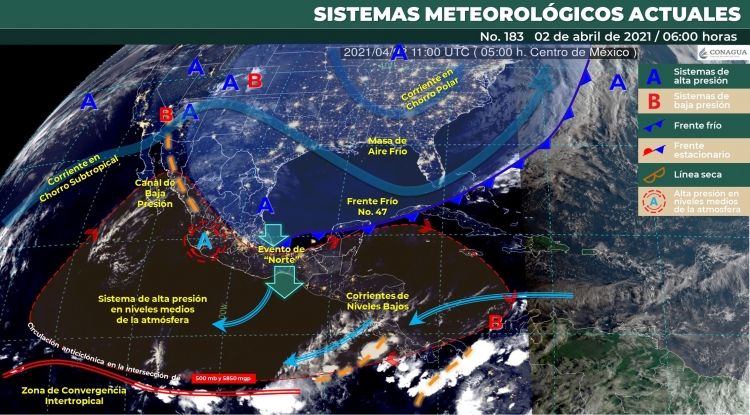 M&aacute;xima de 45 grados de calor se prev&eacute; en Sinaloa, hoy