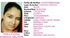 La FGE solicita la colaboraci&oacute;n ciudadana para localizar a Perla Zulema