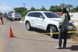 Muere motociclista en choque en Lim&oacute;n de los Ramos, Culiac&aacute;n