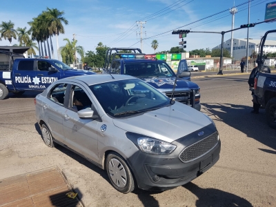 Presuntos asaltantes, los dos civiles que protagonizaron persecuci&oacute;n en Culiac&aacute;n