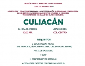&iexcl;Atenci&oacute;n, ya comenz&oacute; el registro para la Pensi&oacute;n de El Bienestar de Adultos de Mayores!