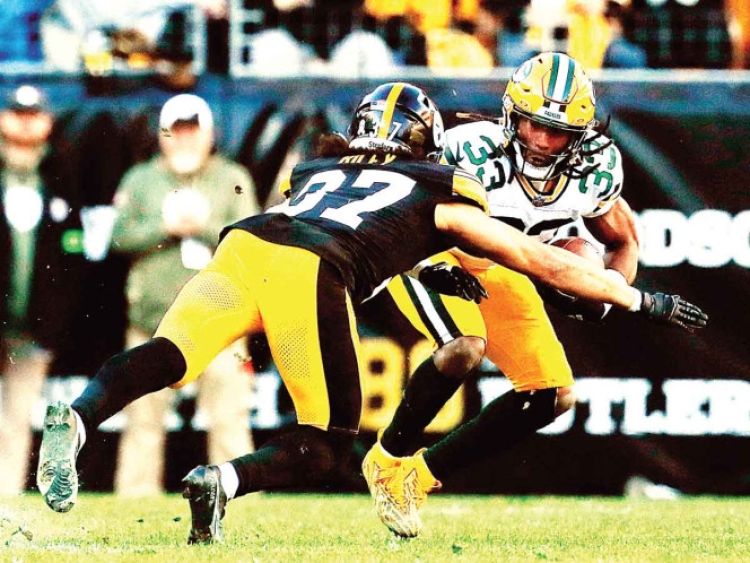Steelers consigue apretada victoria sobre Packers