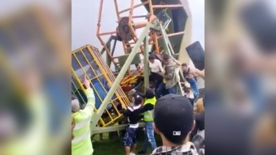 P&aacute;nico en Colombia: colapso de juego mec&aacute;nico deja varios ni&ntilde;os heridos