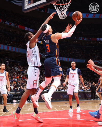 Se enrachan los Knicks de Nueva York con ocho triunfos en la NBA
