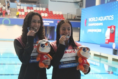 Clavadistas dan dos platas m&aacute;s a M&eacute;xico en Mundial de Deportes Acu&aacute;ticos Singapur 2025