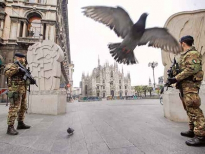 Italia registra r&eacute;cord de muertos por coronavirus al d&iacute;a