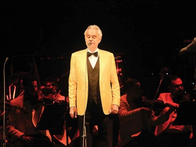 Canto de Andrea Bocelli, un lenguaje universal