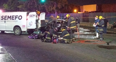 Fallecen dos hombres y dos mujeres en fatal accidente en Culiac&aacute;n; hay tres personas lesionadas