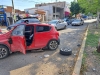 Resultan ilesos tripulantes de dos autom&oacute;viles que se impactaron sobre el bulevar Las Minas, en la colonia 21 de Marzo