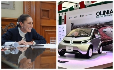Olinia: con 3 modelos, Gobierno mexicano llegar&aacute; al mercado de autos el&eacute;ctricos