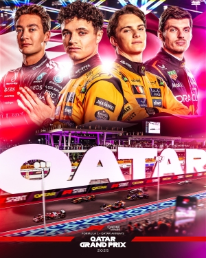 El GP de Qatar 2025 podr&iacute;a provocar un hist&oacute;rico triple empate entre Norris, Verstappen y Piastri