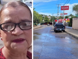 Reportan aguas negras en sector norte, "la Japac viene y no arregla nada" dicen vecinas