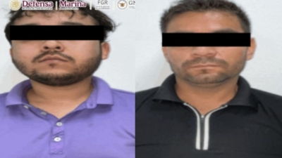 Detienen a dos hombres en Culiac&aacute;n vinculados a "El Perris"; les aseguran drogas y armas