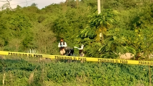 Embolsado abandonan cad&aacute;ver en el Cerro de la Virgen, en Culiac&aacute;n