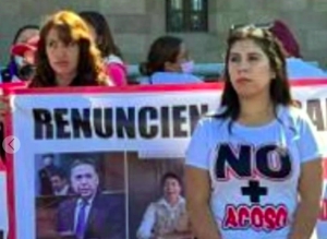 Denuncian al presidente municipal de Culiac&aacute;n, y al director regional de Bienestar por acoso sexual, en Palacio Nacional