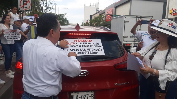 &ldquo;Jueces nos van a vincular a proceso&rdquo;, advierte el rector de la UAS, Jes&uacute;s Madue&ntilde;a Molina