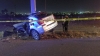 Fallece un hombre en accidente al impactarse contra un poste en el libramiento Benito Ju&aacute;rez
