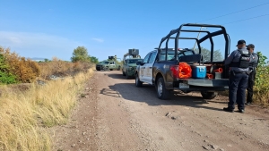 Localizan a una persona sin vida envuelta en una cobija en tierras de cultivo al norte de Culiac&aacute;n