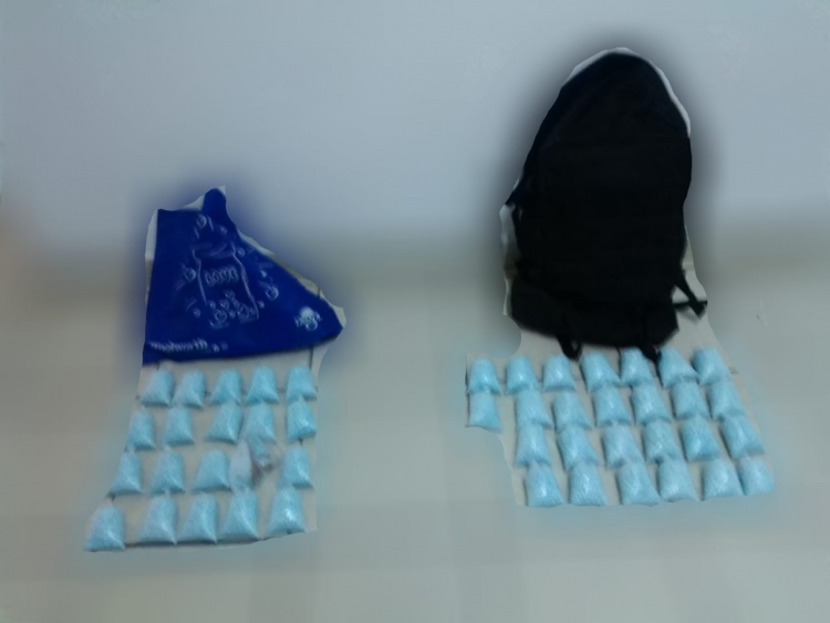 Detienen a pareja en el Centro con bolsitas de fentalino listo para su venta, en Culiac&aacute;n