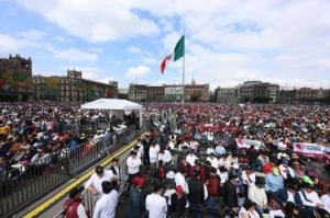 Sheinbaum cerrar&aacute; gira nacional con asamblea informativa en el Z&oacute;calo en CDMX