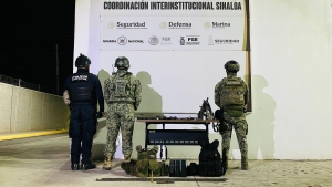 Tras la agresi&oacute;n en Villa Ju&aacute;rez, en Navolato, Grupo Interinstitucional detiene a 2 civiles armados y asegura una camioneta robada