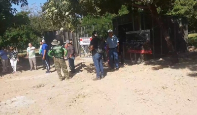 &ldquo;Clausuran&rdquo; construcci&oacute;n de locales comerciales en Parque Ecol&oacute;gico de Culiac&aacute;n