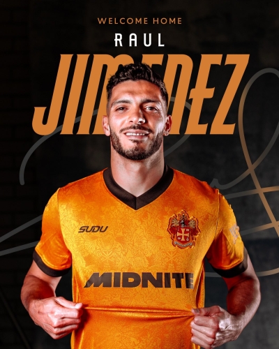 Mexicano Ra&uacute;l Jim&eacute;nez regresa al Wolverhampton de la Premier League